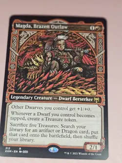 Magic TCG: Magda, Brazen Outlaw (Showcase) Kaldheim Regular - Image 1