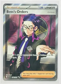 Boss’s Orders 256/217 Ultra Rare Full Art Pokemon TCG Ascended Heroes - Image 1