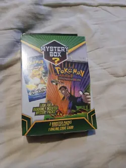 2022 Pokemon Cards Walgreens Mystery Box Green Factory Sealed Hanger Box - Image 1