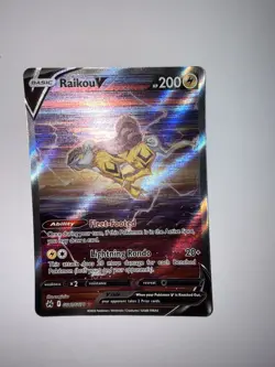 Pokemon TCG Raikou v Crown Zenith: Galarian Gallery Holo Ultra Rare Card #GG41 - Image 4