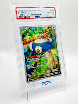🔥2023 POKEMON SVP EN-SV BLACK STAR PROMO 151 ELITE TRAINER BOX SNORLAX PSA 10🔥 - Image 1