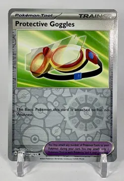 Protective Goggles 164/165 - SV: 151 - Reverse Holo - Pokemon TCG - NM Uncommon - Image 1