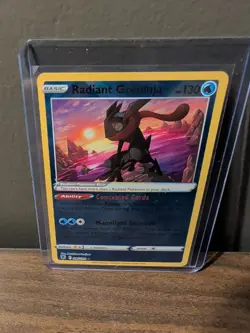 Pokemon TCG Radiant Greninja Astral Radiance 046/189 Holo Radiant Rare - Image 1