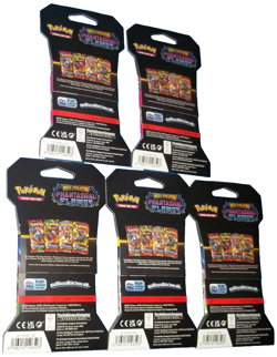 POKEMON TCG: (5) MEGA EVOLUTION PHANTASMAL FLAMES BLISTER SLEEVE BOOSTER PACKS - Image 5