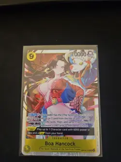 Boa Hancock OP14-112 SR The Azure Sea’s Seven Foil One Piece TCG English NM - Image 1