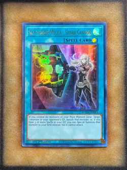 Yugioh Sky Striker Mecha - Shark Cannon MAMA-EN011 Ultra Rare 1st Ed NM - Image 1