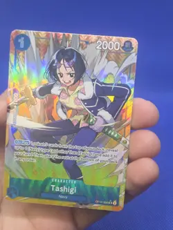 One Piece Wings of the Captain Tashigi OP06-050 Alternate Alt Art NM - Image 2
