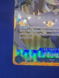 One Piece Wings of the Captain Tashigi OP06-050 Alternate Alt Art NM - Image 5