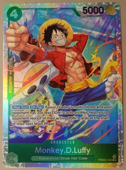 Monkey.D.Luffy 2025 Premium Booster -The Best- Vol. 2 Pirate Foil #PRB02-005 - Image 1