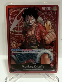 Monkey.D.Luffy (001) ST01-001 Starter Deck 1: Straw Hat Crew Foil LP - Image 1