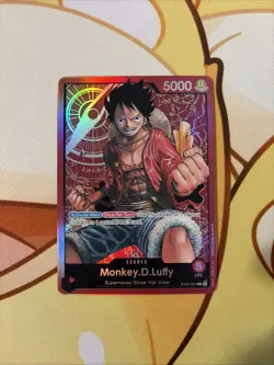 Monkey.D.Luffy (001) ST01-001 Starter Deck 1: Straw Hat Crew Foil - Image 1