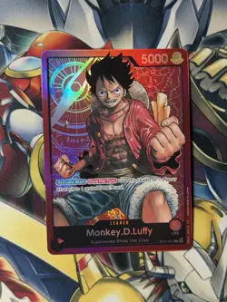Monkey.D.Luffy (001) ST01-001 Starter Deck 1: Straw Hat Crew Foil - Image 1