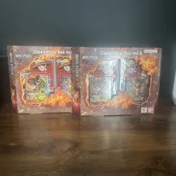 2x One Piece Illustration Volume 5 Brand New Sealed set (Ace Promo, Sabo Promo) - Image 2