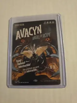 MTG Avacyn, Angel Of Hope Borderless Art Poster Non-Foil Innistrad Remastered - Image 1