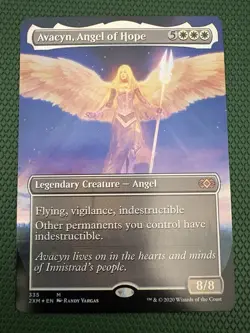 Avacyn, Angel of Hope Borderless Foil Magic The Gathering - Image 1