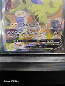 2021 Pokemon Sword & Shield Battle Styles Tyranitar v 155/163 BGS 9.5 - Image 2