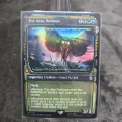 The Wise Mothman (Showcase Foil) - Universes Beyond: Fallout - NM - MTG - Image 1