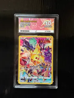 Pikachu 160/159 | Crown Zenith | Secret Rare | Ace 10 | Pokemon TCG - Image 1