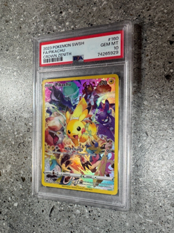 Pokemon TCG Pikachu 160/159 Crown Zenith Full Art Secret Rare PSA 10 GEM MINT - Image 4