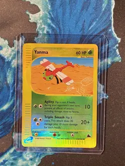 2003 Pokemon TCG Yanma 116/144 Skyridge Reverse Holo Mint - Image 1