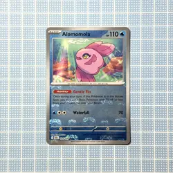 Pokemon TCG Alomomola (Master Ball Pattern) 024/086 Sv: Black Bolt Holo Card - Image 1