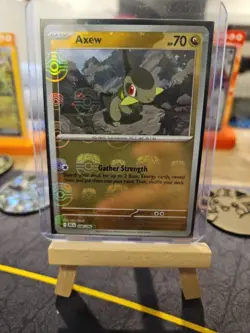 Axew Master Ball Reverse Holo Black Bolt Pokemon Card 068/086 English Edition - Image 1