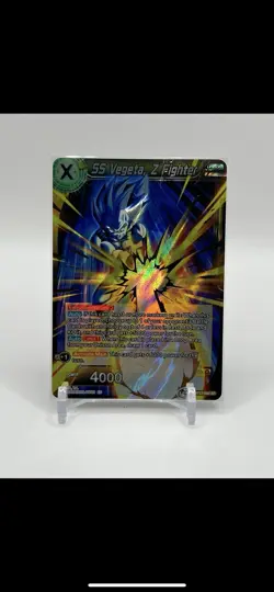 SS Vegeta Z Fighter BT17-084 SR Foil Dragon Ball Super Card Game | NM - Image 1
