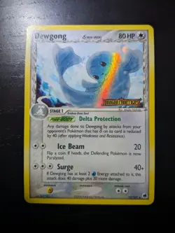 Dewgong Reverse Holo Stamped 15/101 ex Dragon Frontiers Pokemon Card NM - Image 3