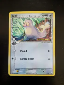 Seel Reverse Holo Stamped 62/101 ex Dragon Frontiers Pokemon Card NM - Image 1