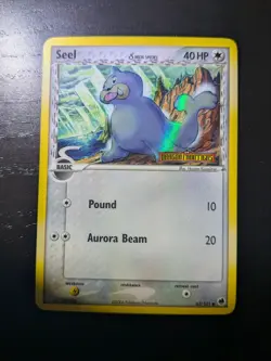 Seel Reverse Holo Stamped 62/101 ex Dragon Frontiers Pokemon Card NM - Image 3