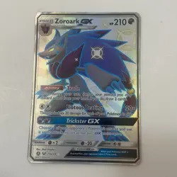 Pokemon TCG Zoroark GX Hidden Fates Shiny Holo Secret Rare Card 77a/73 - Image 2