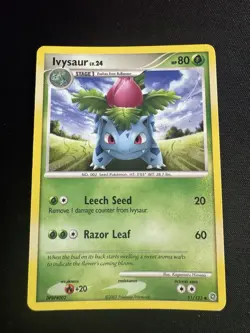 Ivysaur 51/132 Secret Wonders D&P Regular Uncommon Pokemon Card TCG Mp-LP - Image 1
