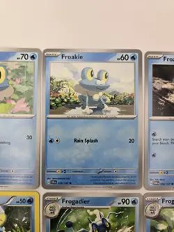Lot of 9 Froakie Frogadier Various Pokemon Card Lot Reverse Holo - Image 5