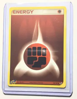 FIGHTING ENERGY - 105/109 - Ruby & Sapphire - Pokemon Card - NM - Image 1