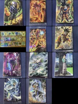 Dragon Ball Z / Super Itajaga Cards & Wafer Stickers Bundle Lot Goku Trunks - Image 1