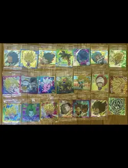 Dragon Ball Z / Super Itajaga Cards & Wafer Stickers Bundle Lot Goku Trunks - Image 2