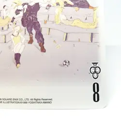 CLUB 8 Finalfantasy Yoshitaka Amano Final fantasy 25th Anniversary Playing Cards - Image 5