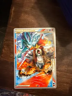 Pokemon Suicune & Entei LEGEND World Championships 2011 2x TCG Cards English - Image 1