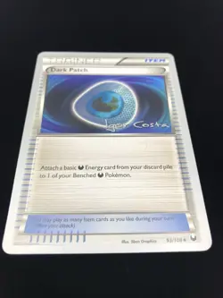 Dark Patch Trainer Card Pokemon World Championships 2012 Promo 93/108 Igor Costa - Image 2