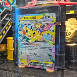 Pikachu ex Surging Sparks Ultra Rare Pokemon TCG 057/191 Scarlet & Violet SV08 - Image 2