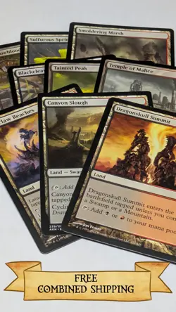 Magic The Gathering: Commander Staples Rakdos Land Lot - Image 1