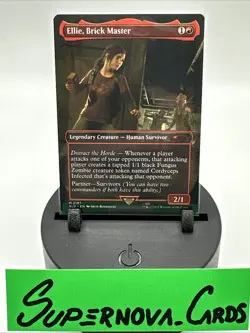 Ellie, Brick Master Non-Foil Secret Lair MTG PlayStation The Last of Us I - Image 1