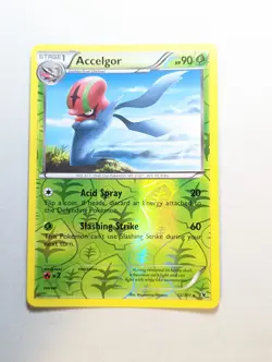 Accelgor - 12/101 - Rare - Reverse Holo English Pokemon Noble Victories - Image 1