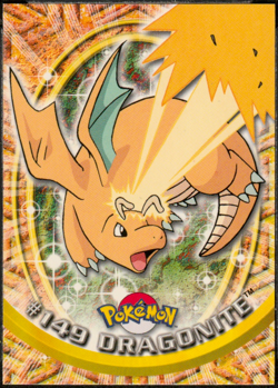 2000 Topps Pokemon TV Animation Edition Series 3 Non Holo #149 Dragonite - Image 1