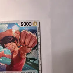 One Piece PRB-01 The Best Pirate Flag Foil Monkey D.Luffy P-055 JYP - NM / M - Image 4