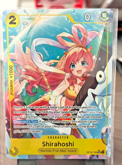 ONE PIECE Shirahoshi (Alt Art) OP12-102 SR Legacy of the Master English - Image 1