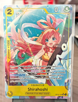 ONE PIECE Shirahoshi (Alt Art) OP12-102 SR Legacy of the Master English - Image 2