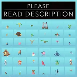 Regional Pokemon Collection Full List Available Non Shiny - Pokemon Go - Image 1