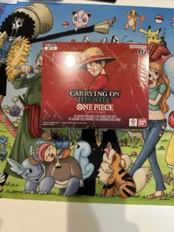 One Piece OP-13 Carrying On His Will Booster Box Factory Sealed 24 Packs - Image 1