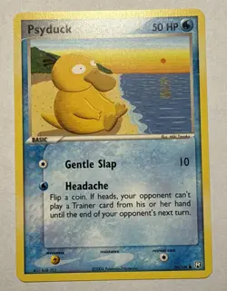 Pokemon Card Psyduck EX Team Rocket Returns 70/109 - Light Play+ - Image 1